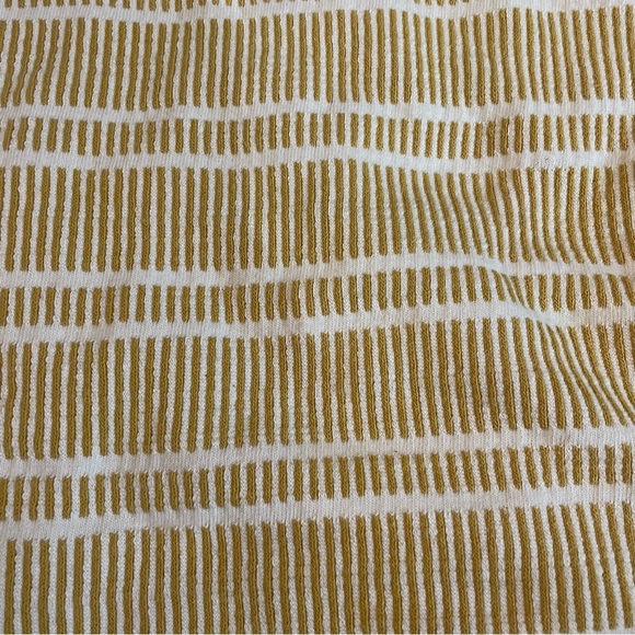 New Anthropologie Postmark Textured Mustard Yellow Pullover Top Cotton Small - Picture 7 of 9
